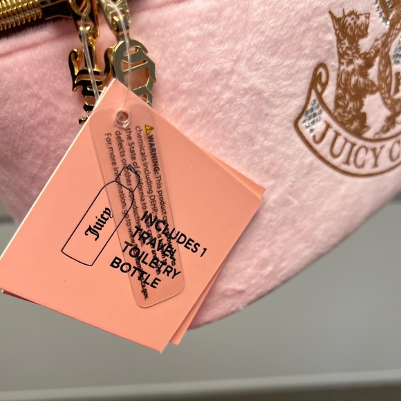 NEW Juicy Couture Scotties and Bling Travel Cosmetic Case - Picture 3 of 8
